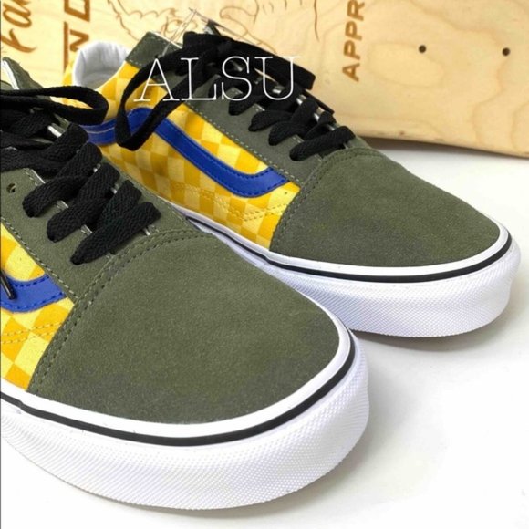 💖MEGA SALE💖VANS  Old Skool Otw Rally Checker Suede Canva Women 8 VN0A4BV5VZN - Picture 8 of 9